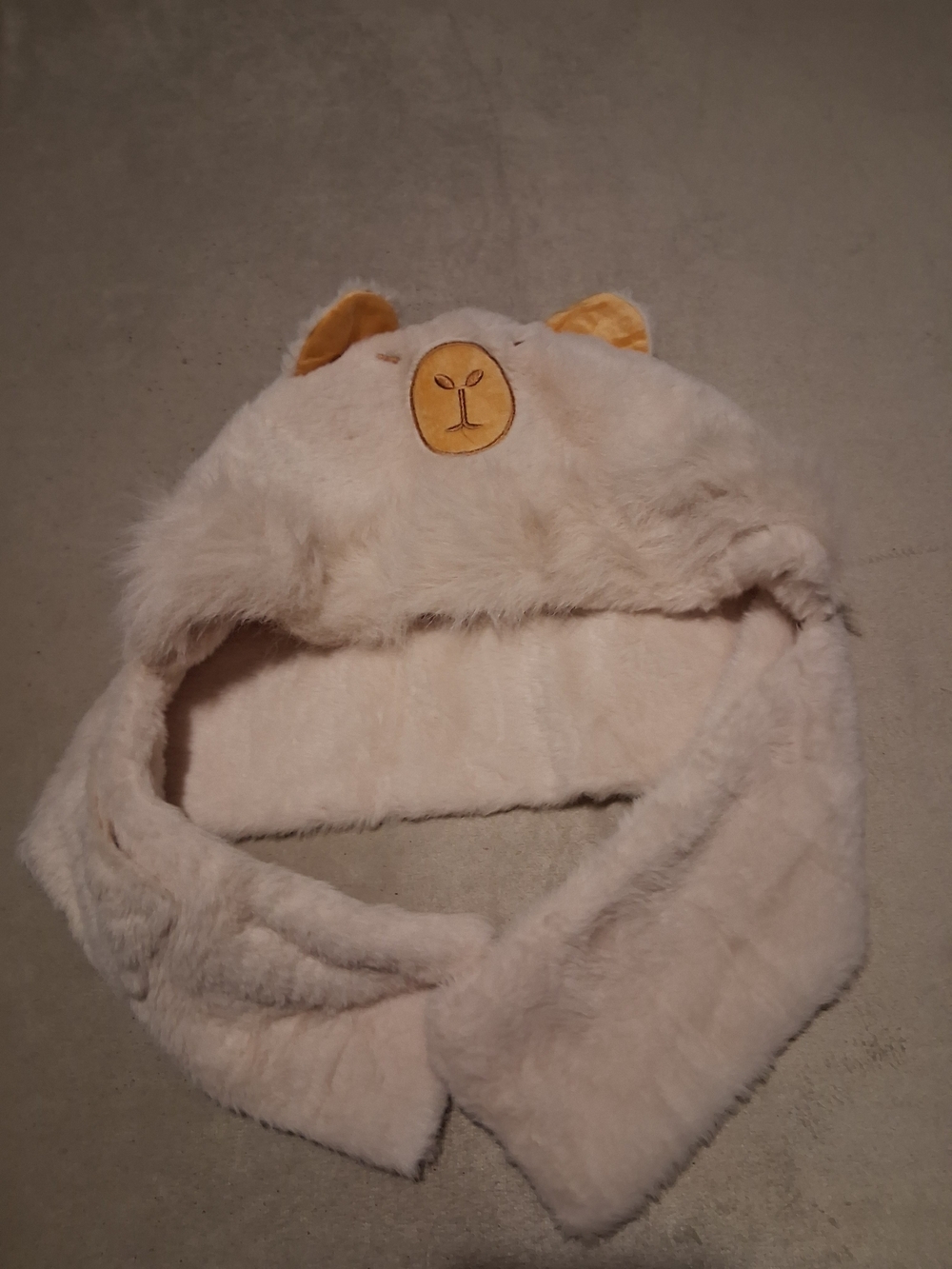 Plush Hat For Women Winter Fox Ears Cute Scarf